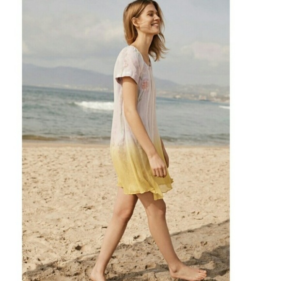 Anthropologie Dresses & Skirts - Anthropologie Dipped Chroma Swing Dress 6